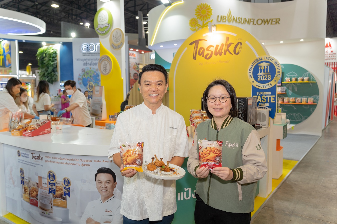 UBE Group แสดงศักยภาพผู้นำผลิตภัณฑ์อาหารเพื่อสุขภาพ ในงาน THAIFEX-ANUGA ASIA 2023  