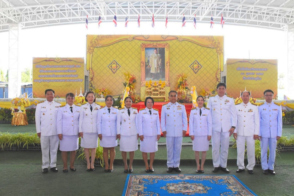 ชลประทานพิษณุโลก ร่วมพิธีน้อมรำลึกถึงพระมหากรุณาที่คุณ เนื่องในวันนวมินทรมหาราช