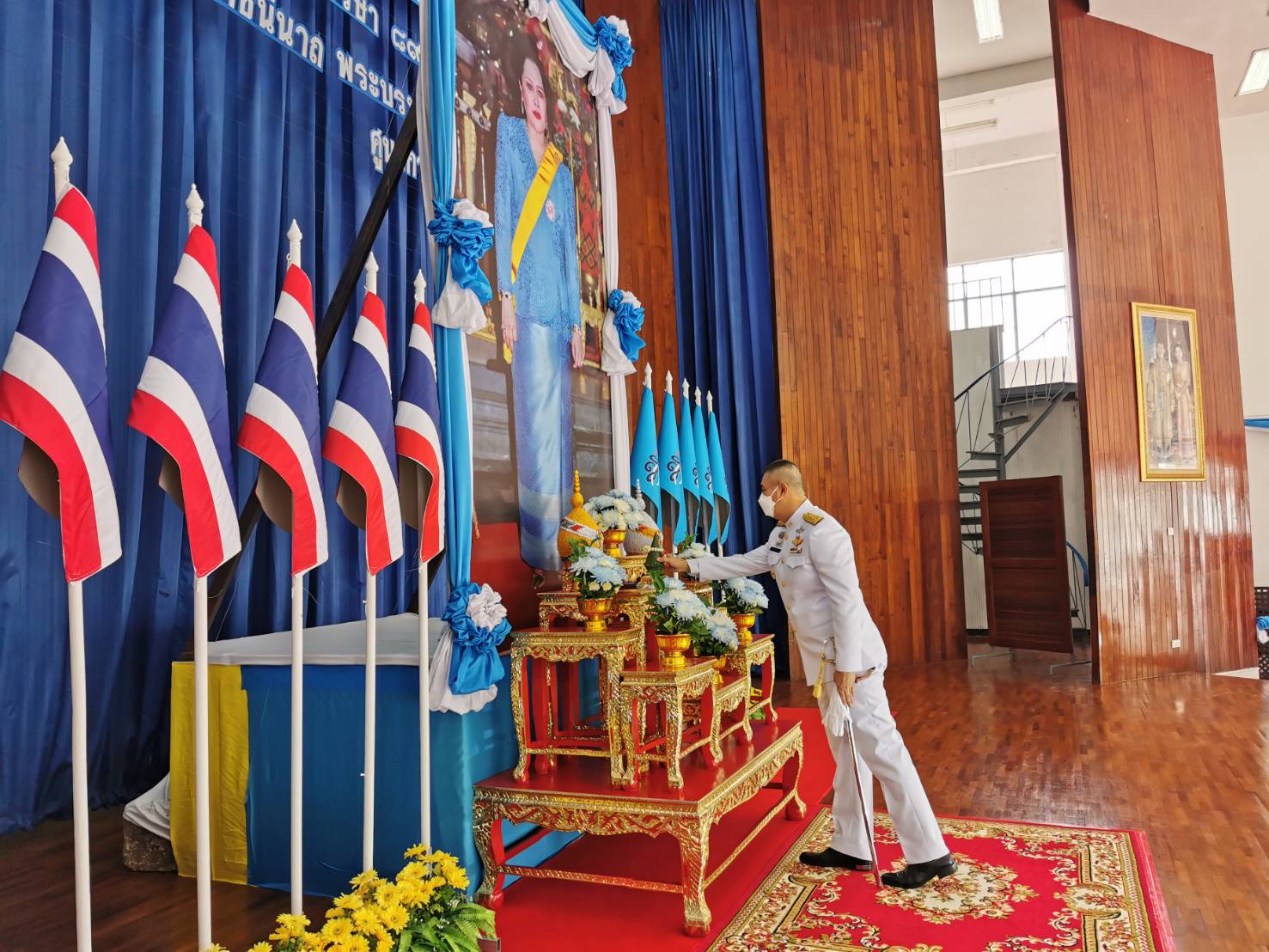 ศูนย์การบินทหารบก ถวายราชสักการะ - ถวายพระพรชัยมงคล ในโอกาสวันเฉลิมสมเด็จพระบรมราชชนนีพันปีหลวง