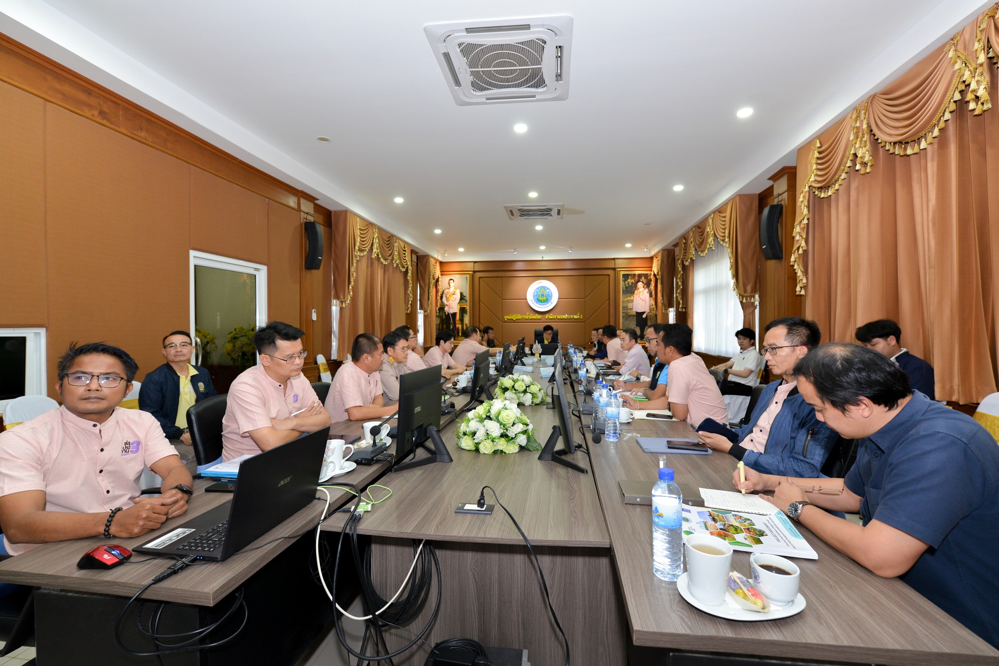 สำนักงานชลประทานที่ 3 ร่วมประชุมติดตามโครงการเสริมสร้างความสามารถในการรับมือต่อการเปลี่ยนแปลงสภาพภูมิอากาศ