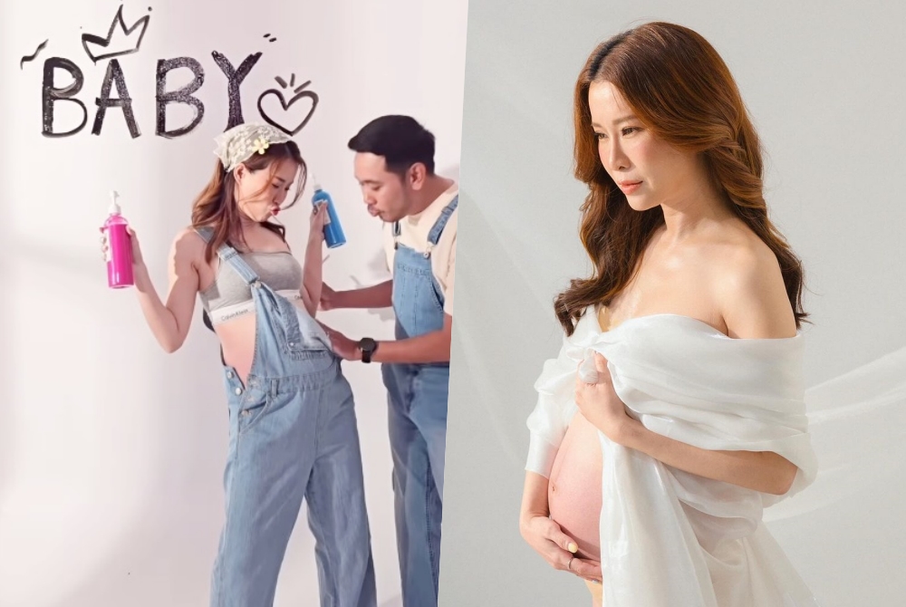 แห่ยินดี! เบลล์ Girly Berry ควงสามีเฉลยเพศเบบี๋คนแรก 
