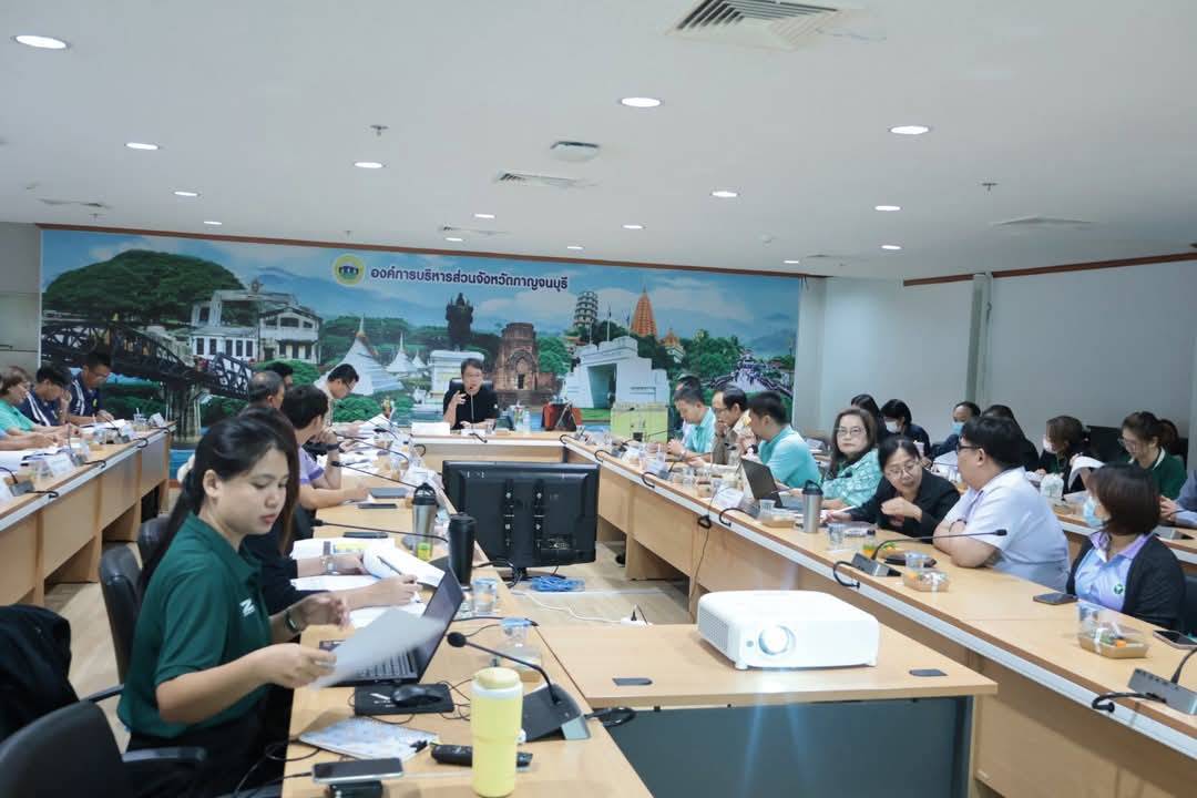 สสจ.กาญจนบุรี ถก อบจ. วางแผนจัดงบกองทุนสุขภาพ หนุน รพ.สต. พัฒนาบริการ