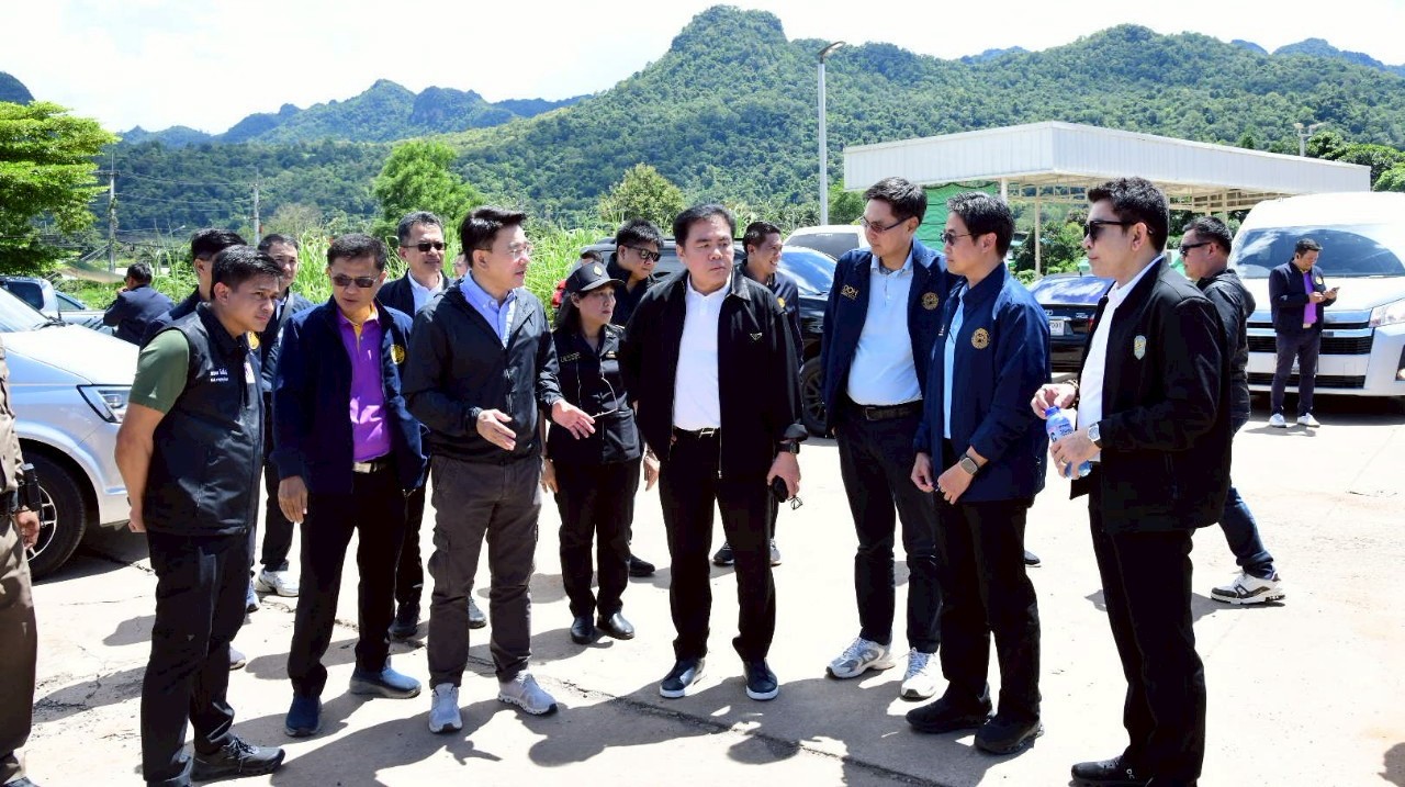 สุรพงษ์ รมช.คมนาคม ลงพื้นที่กาญจนบุรี ตรวจการเดินทางรองรับฟุตบอลคิงส์คัพ ครั้งที่ 51 
