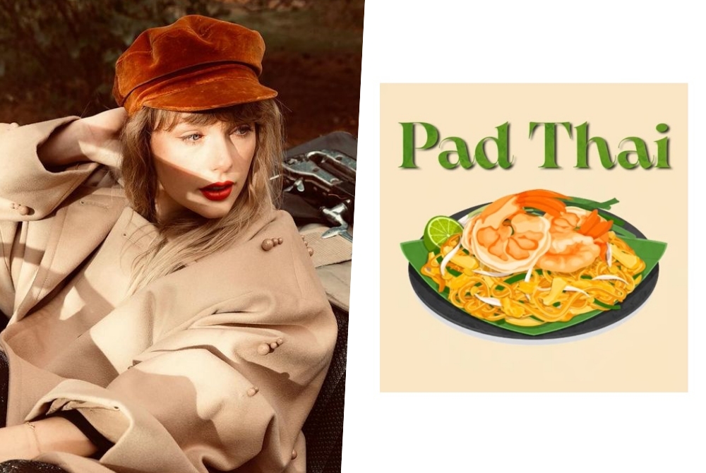 ฮือฮา! Taylor Swift ใช้ภาพ 'ผัดไทย' ขึ้นปกซิงเกิ้ลใหม่ LOVER