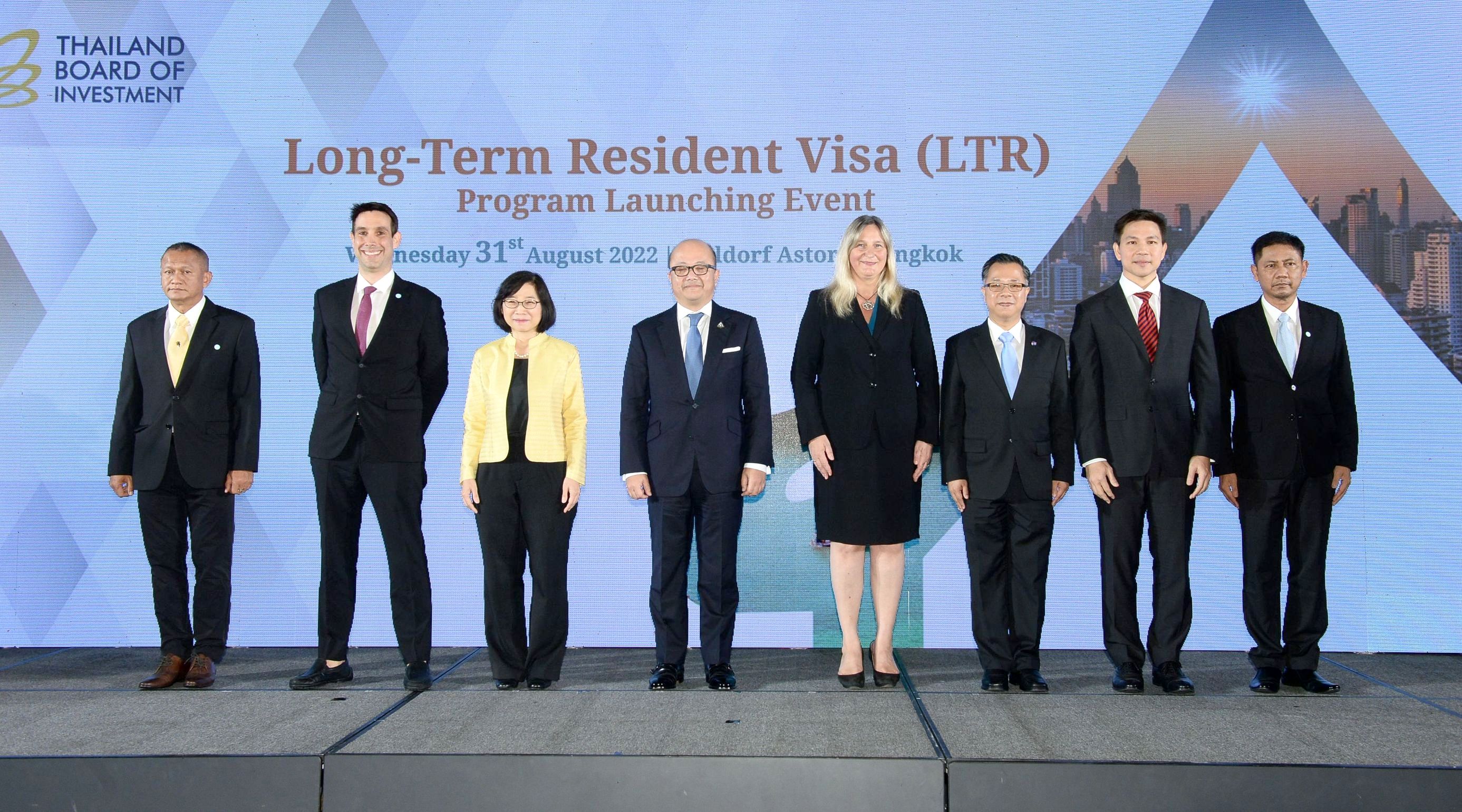 "บีโอไอ" เปิดตัว “LTR Visa” เพื่อดึงบุคลากรศักยภาพสูงจากทั่วโลก