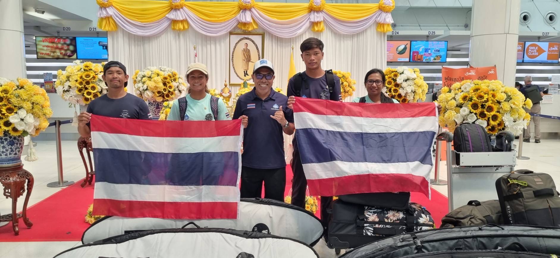 "ส.กระดานโต้คลื่น" ส่ง 2 นักเซิร์ฟเยาวชนลัดฟ้าลุยศึกชิงแชมป์โลก