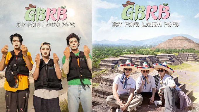ลุยทริปธุรกิจสุดป่วน “คิมอูบิน-อีกวางซู-โดคยองซู’ บินไกลสู่เม็กซิโก ในภาคแยกวาไรตี้สุดปวดหัว “GBRB: Joy Pops Laugh Pops”