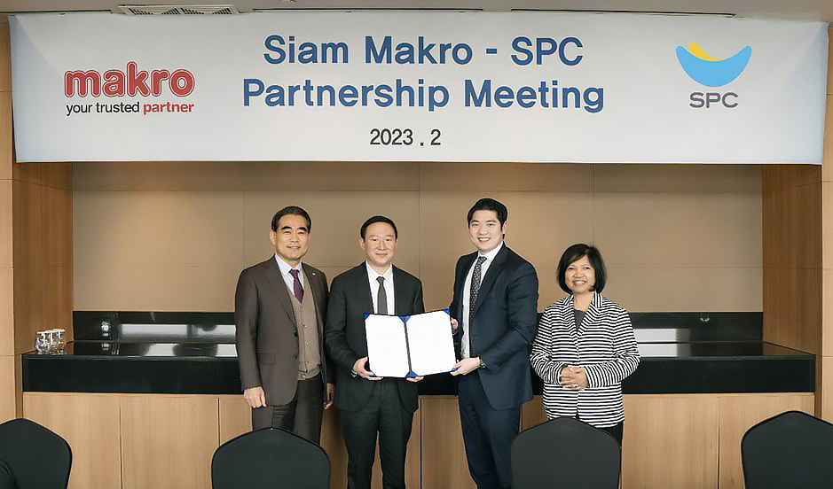 "แม็คโคร-SPC Samlip" MOU ผลิตและจำหน่ายเบเกอรี่ ตอบสนองเทรนด์อาหารเกาหลี