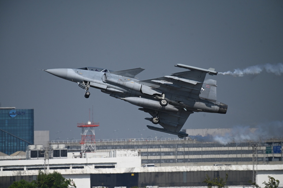 ทอ. เปิดฝูงบิน 601 ส่ง F-16–Gripen ผงาดฟ้า วันเด็ก โชว์สมรรถนะสุดตื่นตา
