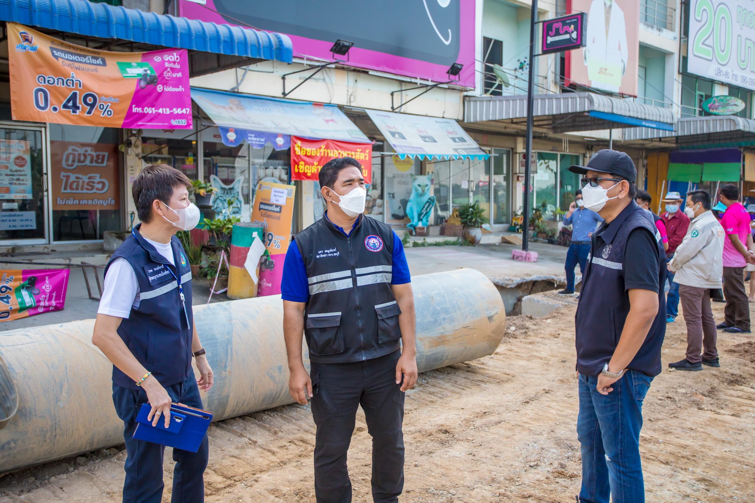 เมืองพัทยา คืนพื้นที่จราจร ทางเดินเท้า 