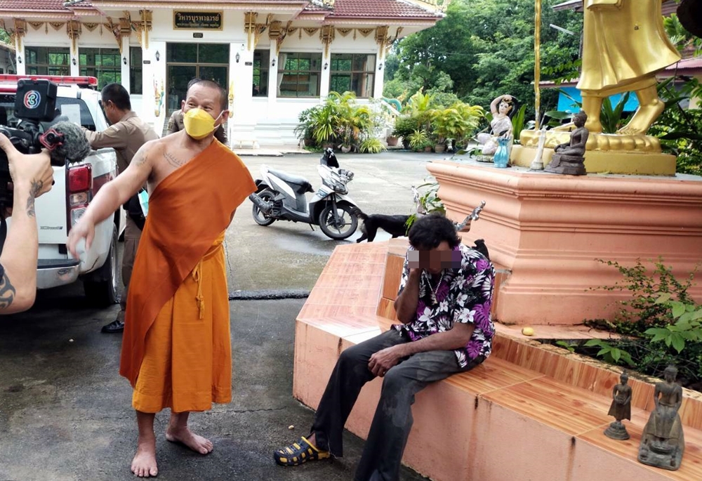 โจรใจบาปอ้างมีวิชาบังตัว บุกงัดกุฏิขโมยพระ สุดท้ายไม่รอดถูกจับได้