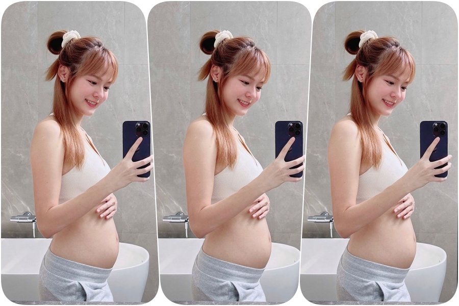 "ว่าที่คุณแม่แพทตี้"  โชว์ท้องน้อยๆ 4 เดือนแล้ว