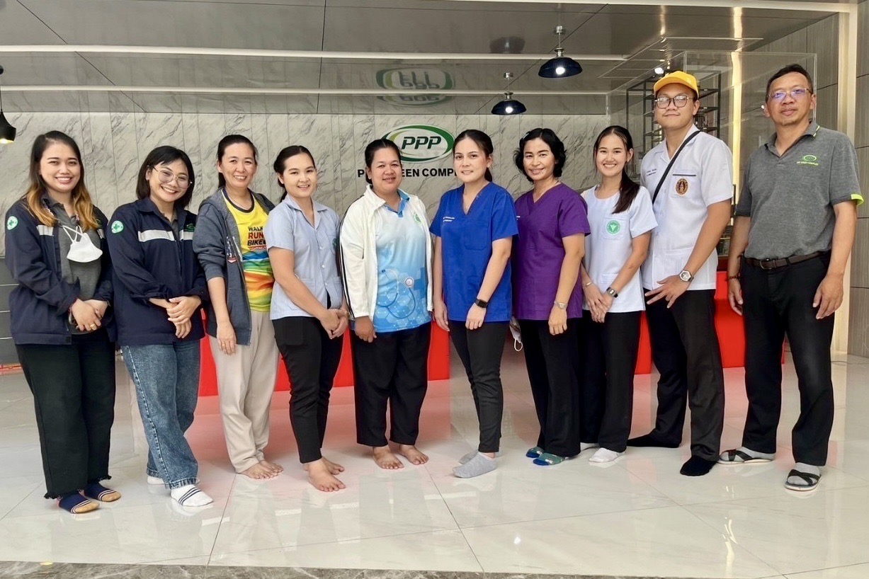 PPPGC ร่วมประเมินโครงการสถานประกอบการปลอดภัยหนุนพนักงานสุขภาพดี  