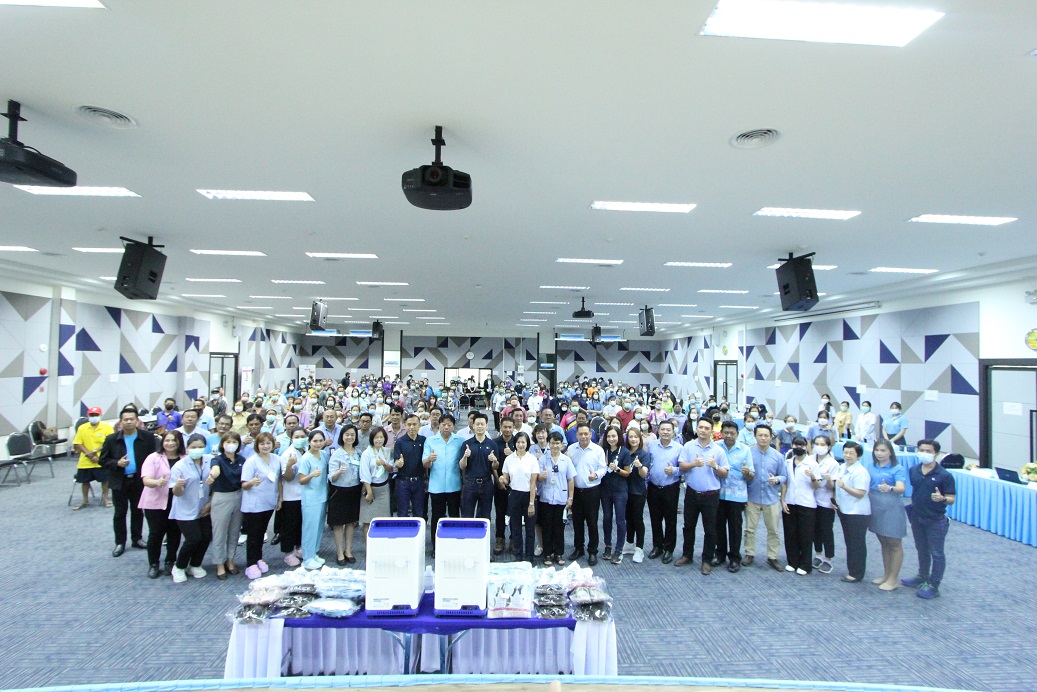 BST ร่วมกับสำนักงานสาธารณสุขและสิ่งแวดล้อม เทศบาลเมืองมาบตาพุด"ห่วงใย..ใส่ใจสุขภาพชุมชน" 