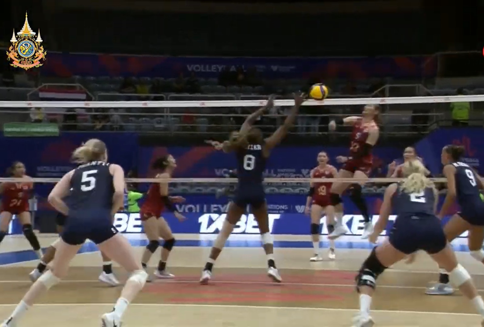 วอลเลย์บอลหญิงสาวไทยสุดต้าน! พ่ายสหรัฐฯ ประเดิมศึกเนชันส์ ลีก 2024
