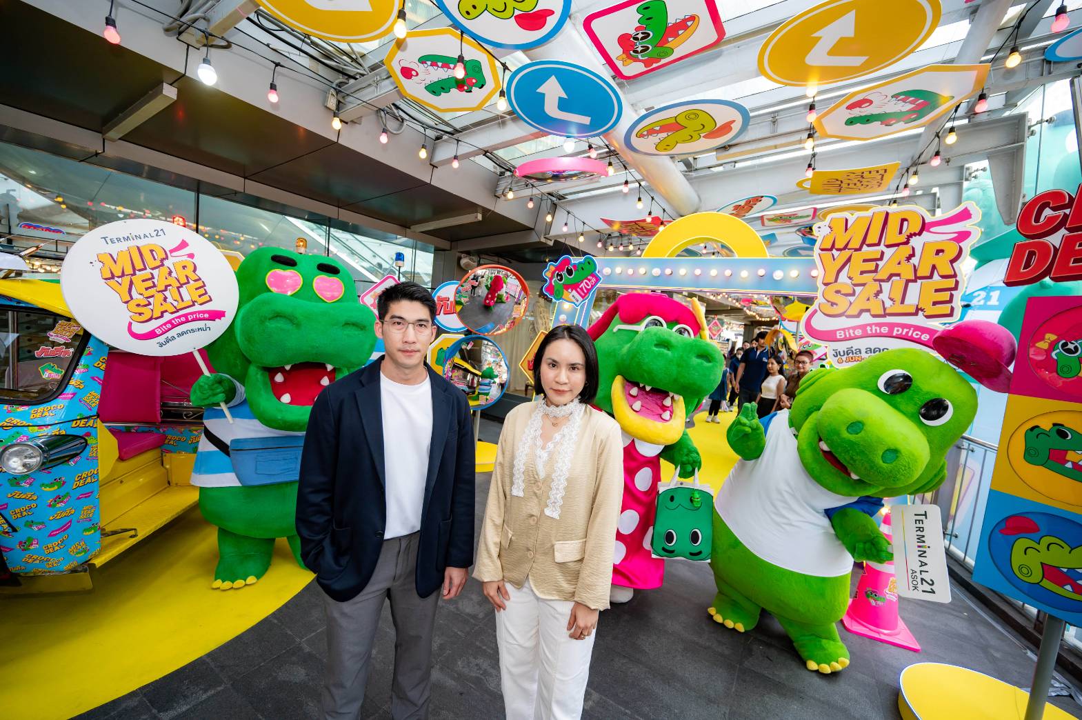 เทอร์มินอล21 ทุกสาขา แฟชั่นไอส์แลนด์ เดอะพรอมานาด จัดแคมเปญ “CROCODEAL BITE THE PRICE” “งับดีล” กลางปี ลดสูงสุด 70%