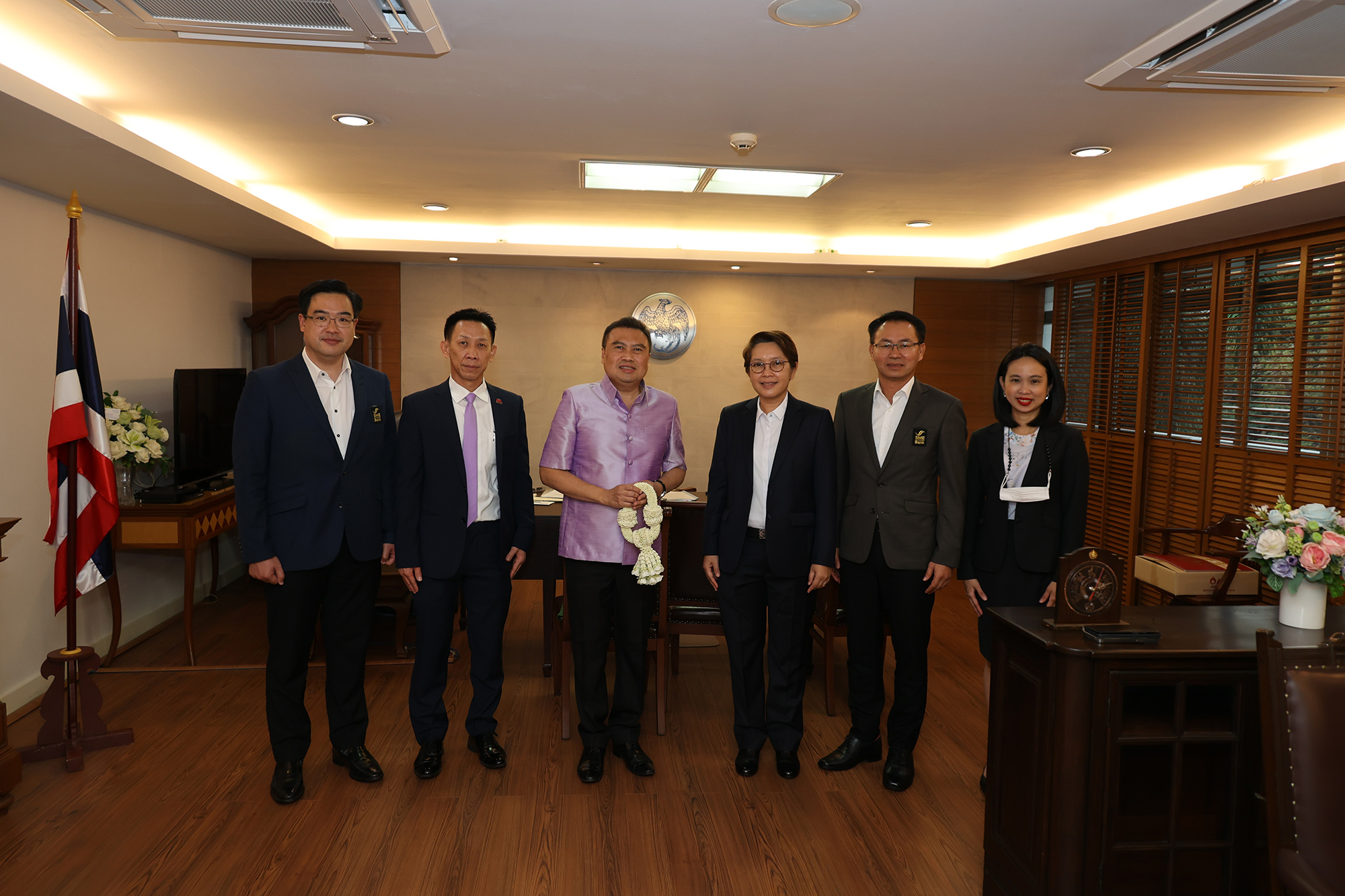 SME D Bank เข้าพบผู้บริหารกระทรวงการคลัง เนื่องในเทศกาลปีใหม่ 66