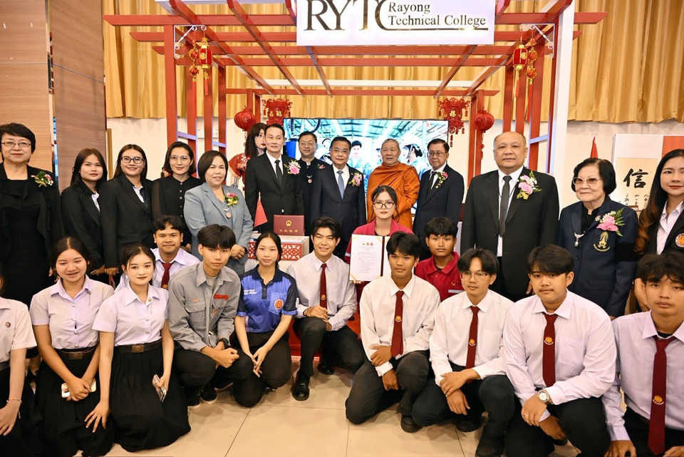 เทคนิคระยองโชว์ทวิวุฒิไทย–จีน ส่งนักศึกษาชิงเพชรยอดมงกุฎ