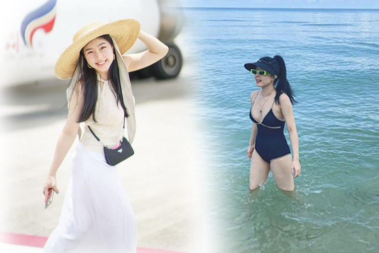 ทะเลสว่างวาบ เมื่อ'จียอน'อวดหุ่นสวยขาวโอโม่