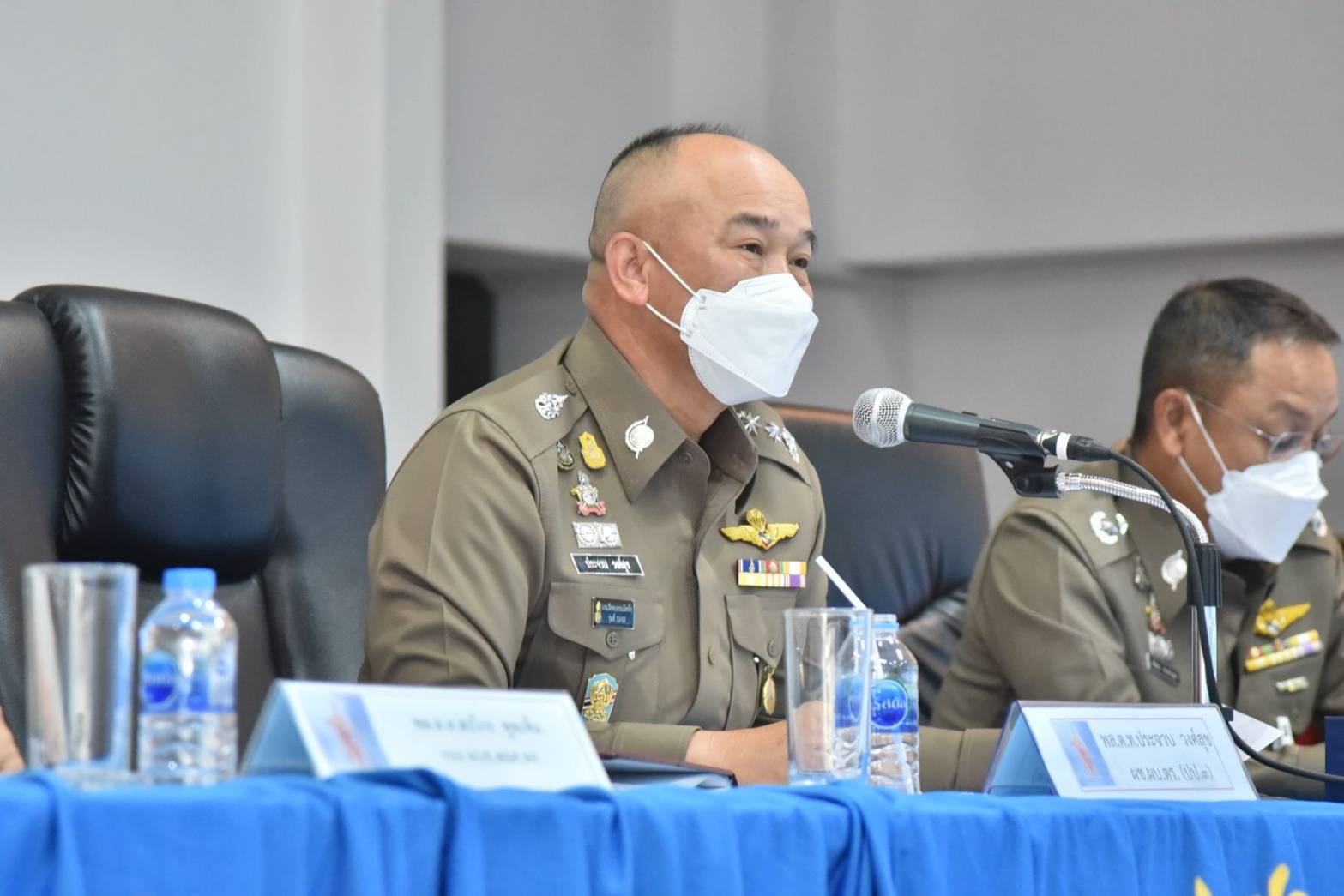 ผู้ช่วย ผบ.ตร.ลงพื้นที่ สมุทรสาคร ติดตามโครงการสร้างเครือข่ายการมีส่วนร่วมของประชาชน