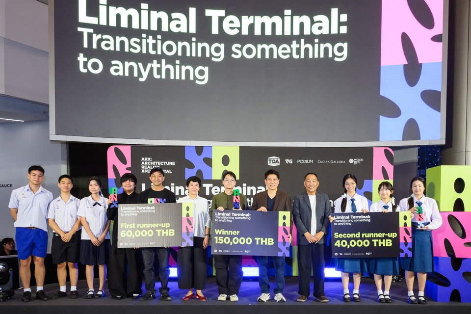 TOA มอบรางวัล ‘ARX’ เวทีสร้างสรรค์เยาวชนสถาปนิก นิสิตสถาปัตย์ จุฬาฯ คว้าแชมป์ จากผู้ร่วมกว่า 1,000 คนทั่วประเทศ