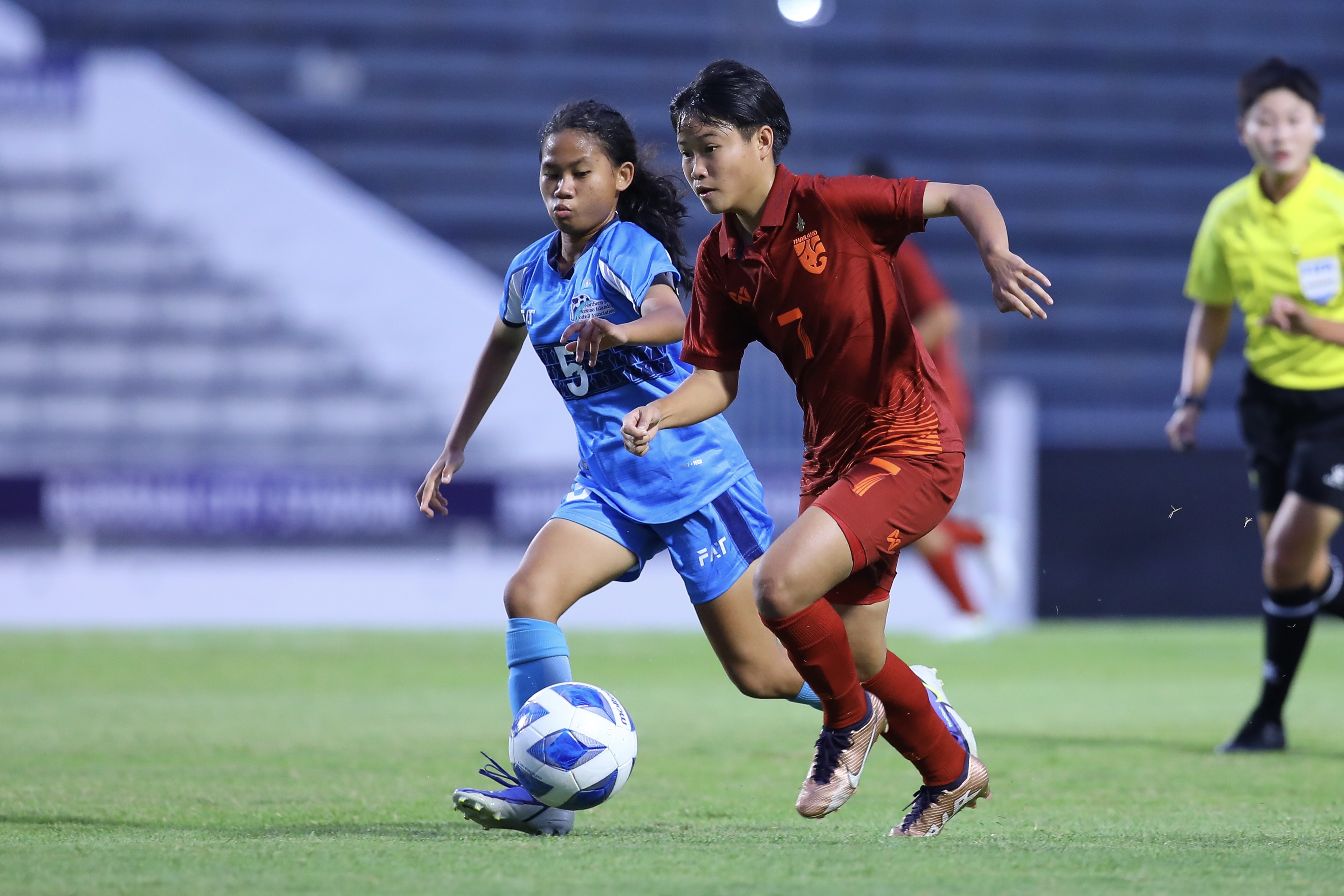 "ชบาแก้วU17" ประเดิมอัด "นอร์ทเธิร์น มาเรียนา" 11-0 คัดเอเชียรอบแรก