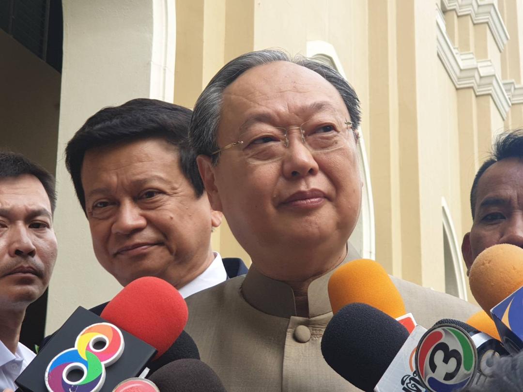 "สนธิรัตน์" ขอรอดูท่าทีฝ่ายค้าน เดินเกมศึกซักฟอก ก่อนหารือพปชร.รับมือ