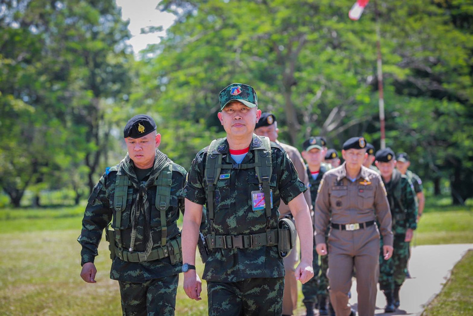 แม่ทัพภาคที่ 1 ตรวจชายแดนไทย-กัมพูชา ย้ำความพร้อม–ปกป้องอธิปไตย ดูแลประชาชน