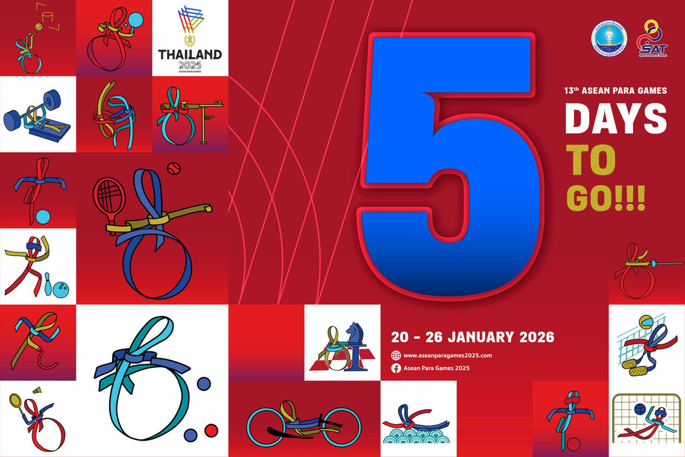 นับถอยหลังสู่มหกรรมระดับอาเซียน! ASEAN Para Games ครั้งที่ 13 เปิดบ้านต้อนรับนักกีฬา–สื่อทั่วภูมิภาค