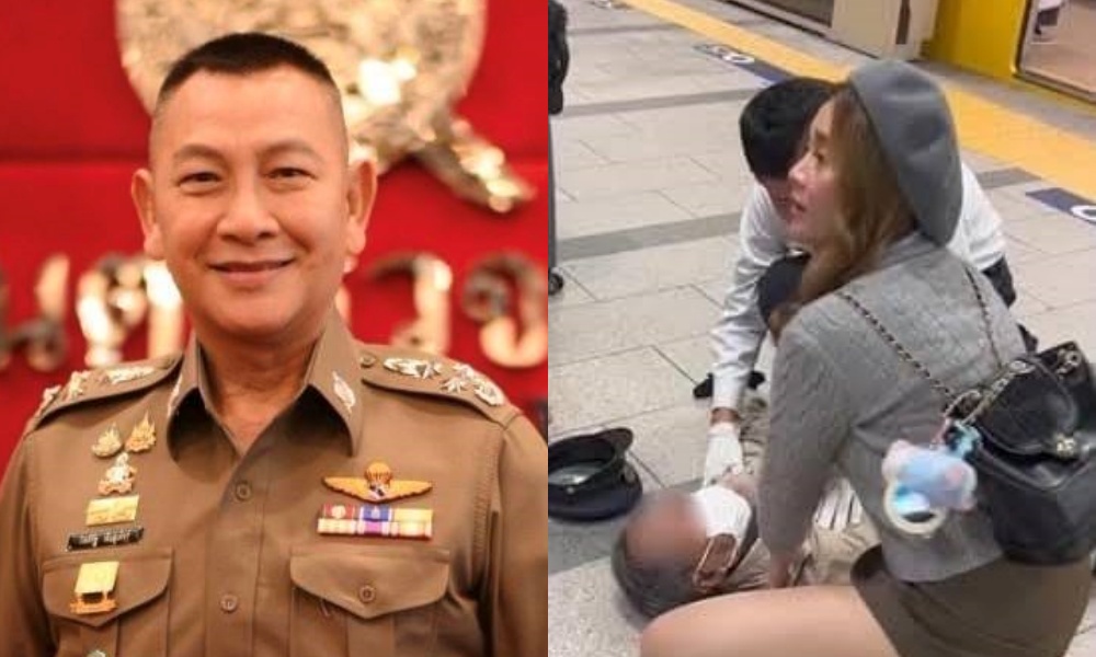 "ผบ.ตร." ชื่นชม "พยาบาลตำรวจสาว" ช่วยชายสูงวัยหมดสติที่ประเทศญี่ปุ่น