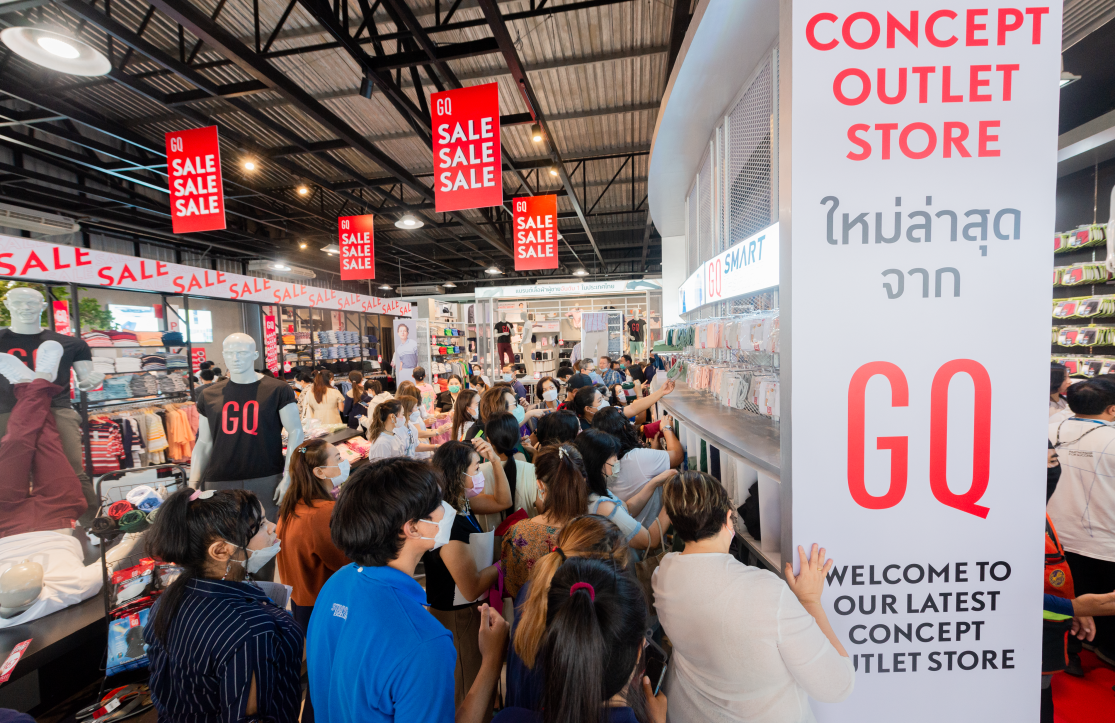 GQ เล่นใหญ่! เปิดตัวร้าน New Concept Outlet Store สุดแกรนด์ที่ Outlet Square เมืองทองธานี 