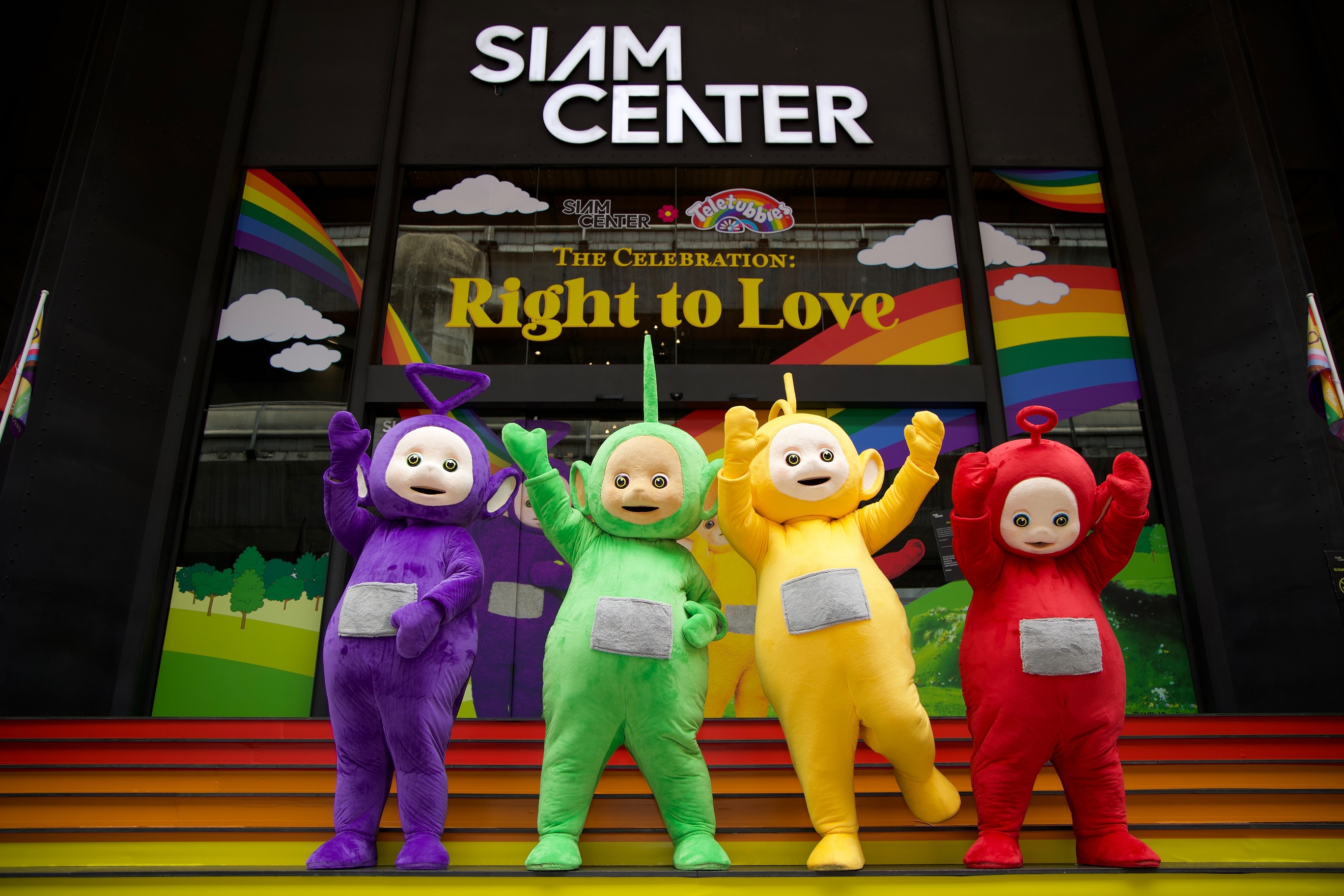   สยามเซ็นเตอร์ ฉลองเดือนแห่งไพรด์  จัด Siam Center x Teletubbies ‘Big Hugs Big Love’