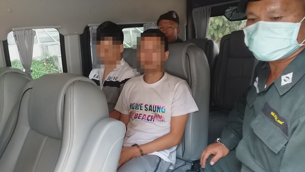 ตม.ตาก และ ตร.สภ.แม่สอด รับตัวนักโทษจีนจากจังหวัดเมียวดี