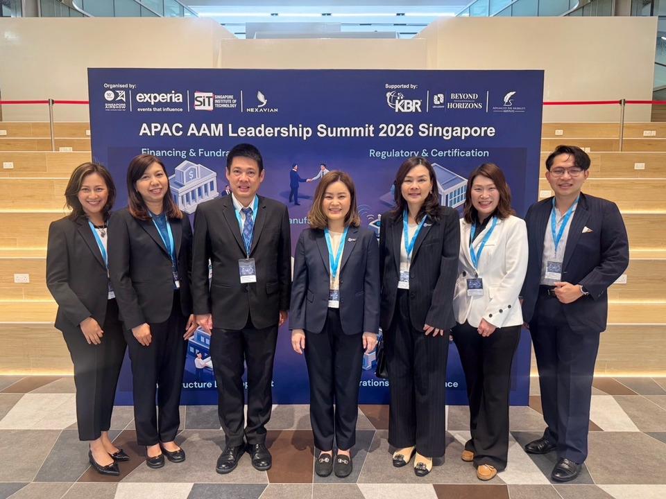 AOT เข้าร่วมงาน APAC Summit 2026 เสริมแกร่งยุทธศาสตร์การบินชาติ ขานรับโอกาสอุตสาหกรรมแห่งอนาคต