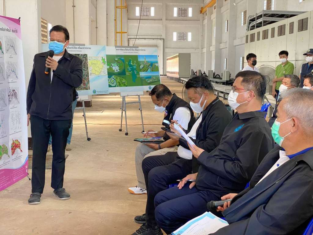 สทนช. ลุยขอนแก่นเกาะติดสถานการณ์น้ำ พร้อมติดตามผลศึกษาผังน้ำลุ่มน้ำชีแก้ท่วม-แล้ง