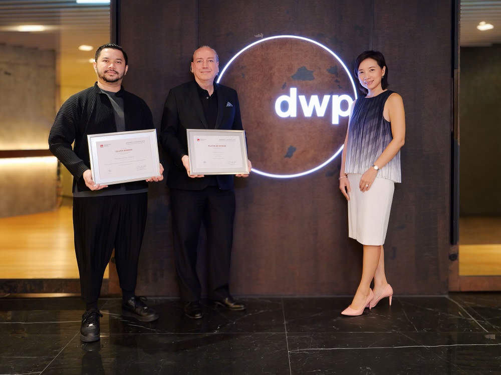 dwp คว้า 4 รางวัลใหญ่ในงาน International Architecture & Design Awards 2024