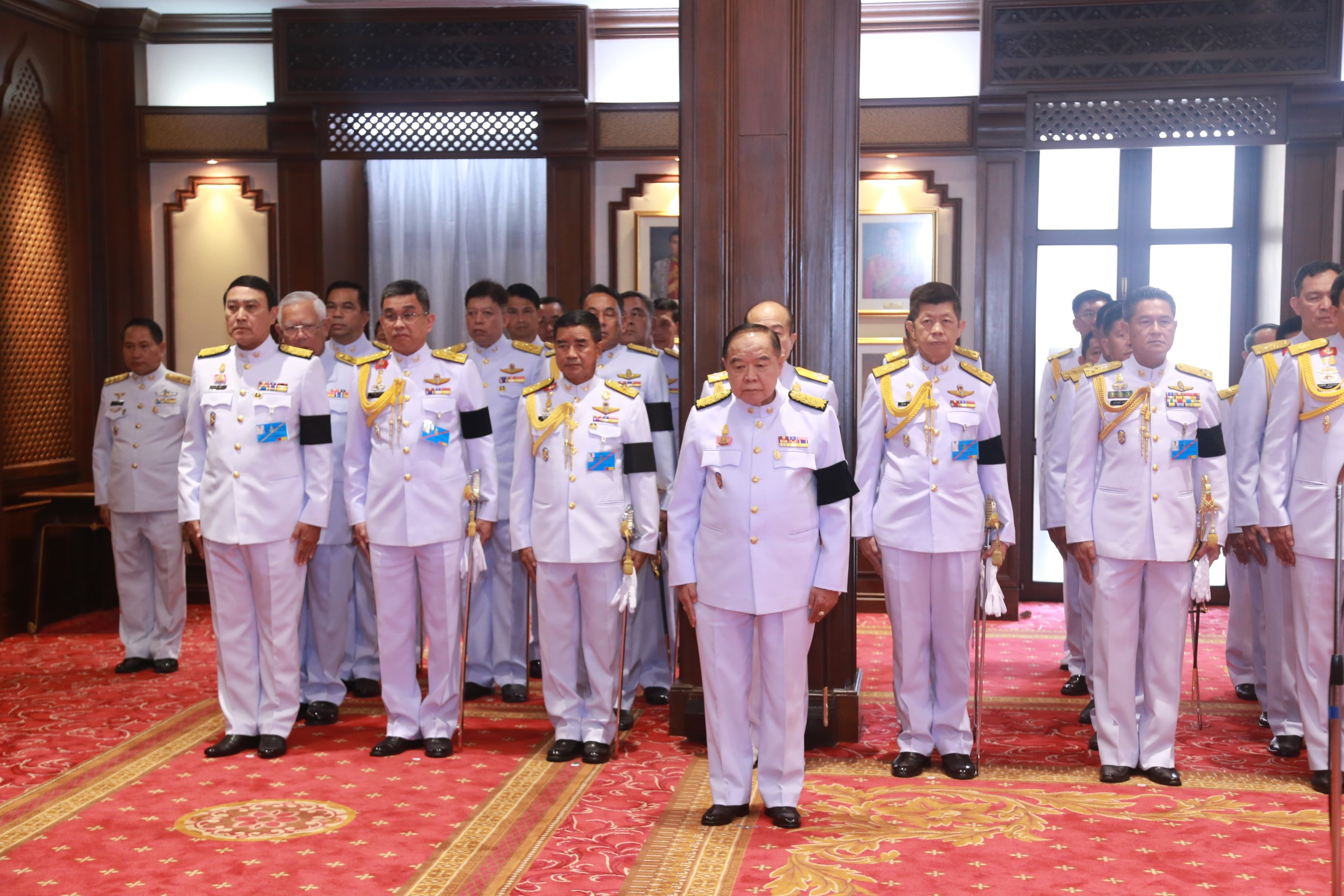 "ประวิตร"เป็นสักขีพยาน ตุลาการศาลทหารถวายสัตย์