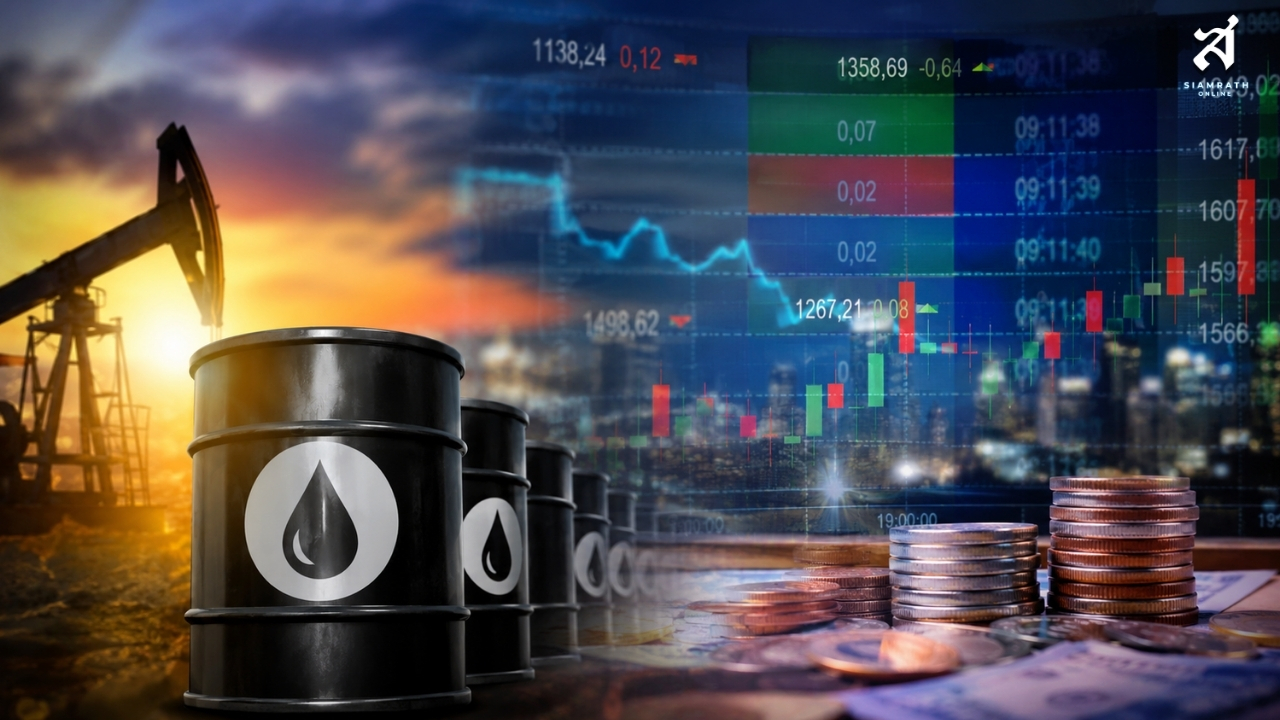 อัปเดตดัชนีเศรษฐกิจสำคัญ น้ำมัน WTI พุ่ง 1.58% ดาวโจนส์บวก 105.56  จุด ราคาน้ำมันไทยยังทรงตัว