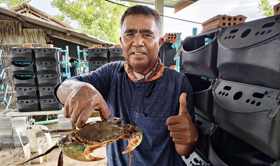 "ปูขาวอินทรีย์" ดาวรุ่งอาหารทะเล ช่วยเกษตรกรสร้างรายได้ยั่งยืน