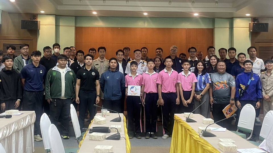 สสส.เปิดแถลง SDN FUTSAL NO-L CUP 2026 U15 รอบคัดเลือกเชียงใหม่