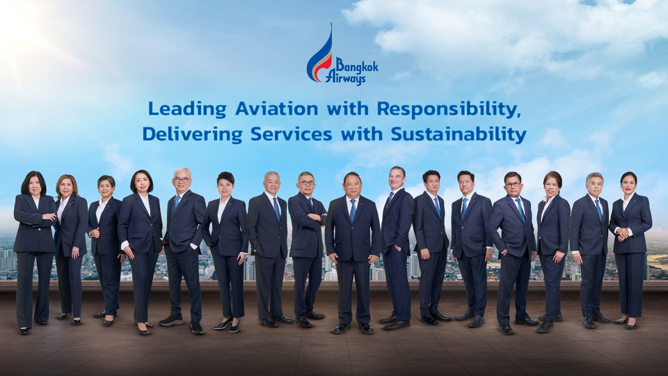 "บางกอกแอร์เวย์ส" โชว์วิสัยทัศน์ใหม่ “Leading Aviation with Responsibility, Delivering Services with Sustainability”