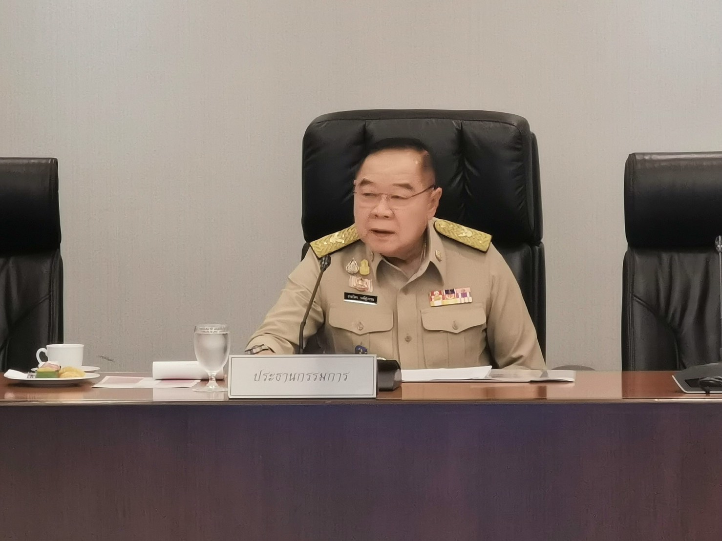 "บิ๊กป้อม" สั่ง สทนช. เสนอการแก้ปัญหาขาดแคลนน้ำอย่างเป็นรูปธรรมให้ ปชช.