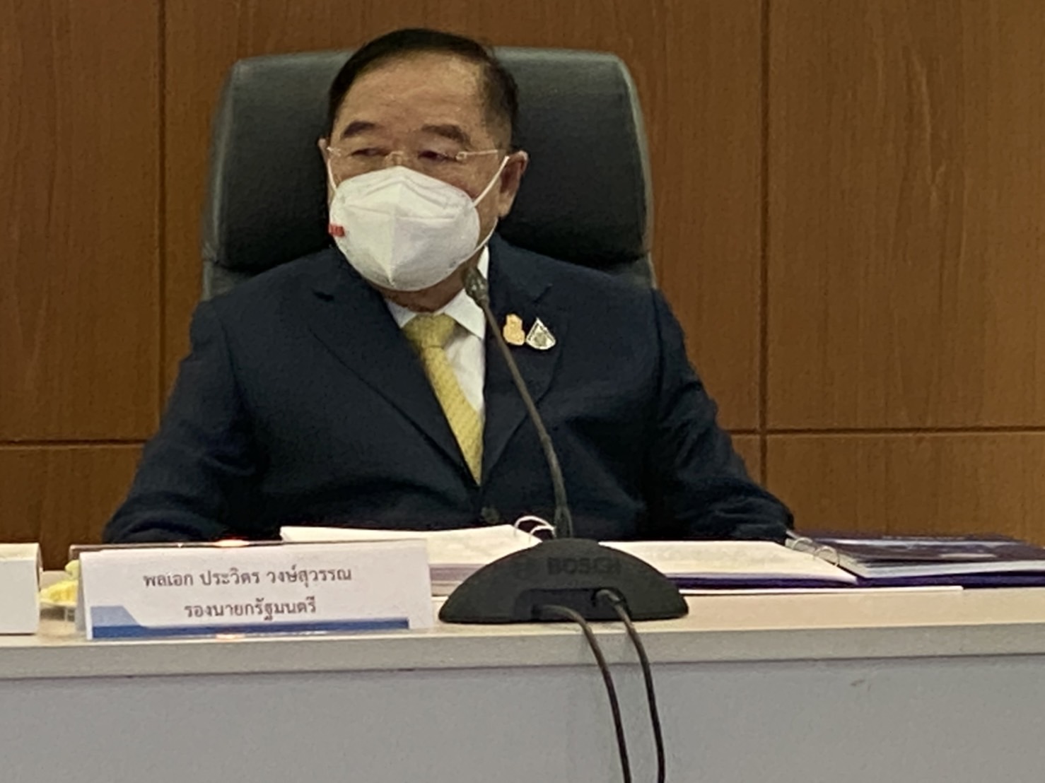 ลุงป้อม ถก กมช. สร้างความร่วมมือหน่วยงานทั้งในและต่างประเทศด้านรักษาความมั่นคงปลอดภัยไซเบอร์