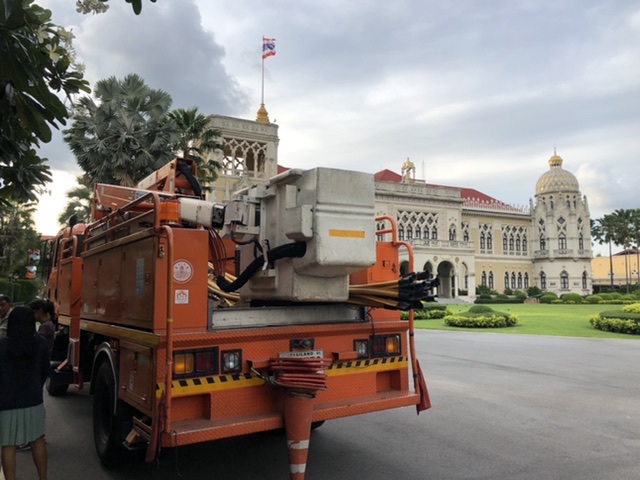 'กฟน.' ติดสปอร์ตไลท์ทำเนียบฯ เตรียมพร้อมรับม็อบชุมนุมใหญ่ 19 ก.ย. ตั้งเครื่องปั่นไฟสำรองกรณีฉุกเฉิน 