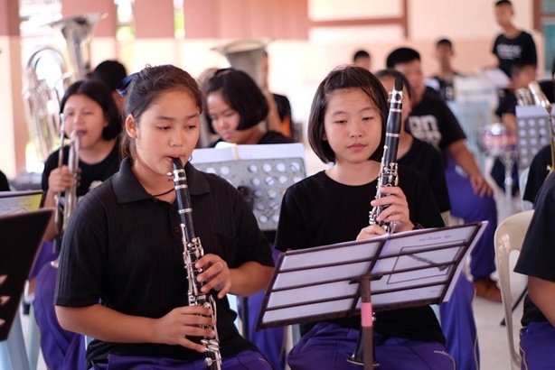 ครูดี...โรงเรียนเด่น I ดนตรีคือชีวิต ชีวิตคือดนตรี วงโยธวาทิตสรรพวิทยาคม จ.ตาก 	
