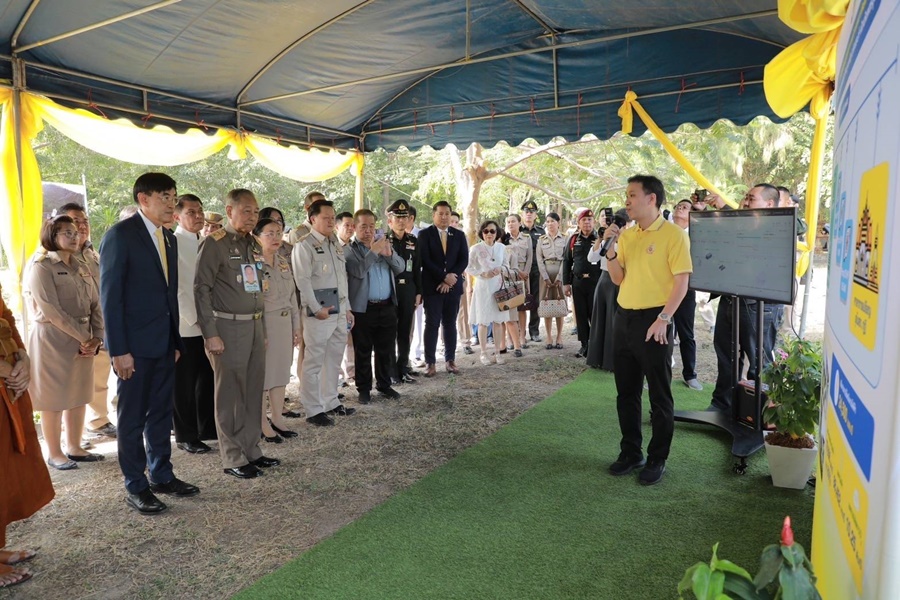 องคมนตรีติดตามโครงการพระราชดำริในรัชกาลที่9 จ.เพชรบุรี