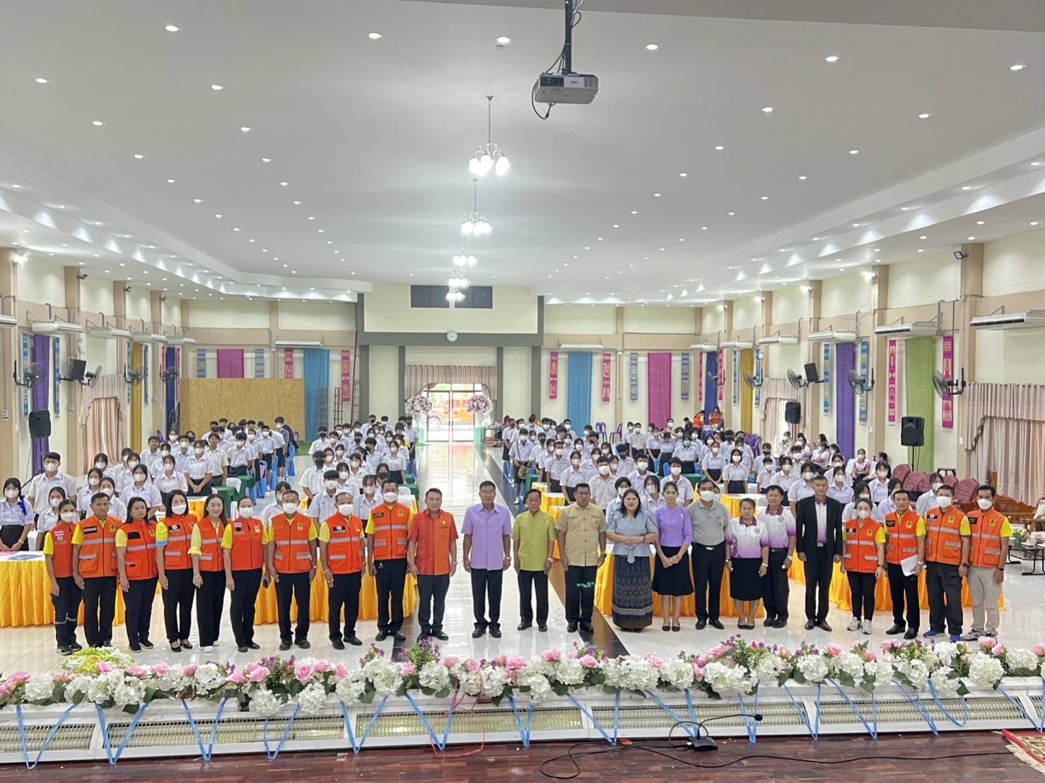 ร้อยเอ็ดจัดฝึกอบรมหลักสูตร"ยุวอาสาสมัครป้องกันภัยฝ่ายพลเรือน"เพื่อช่วยเหลือตนเองและชุมชนเบื้องต้น