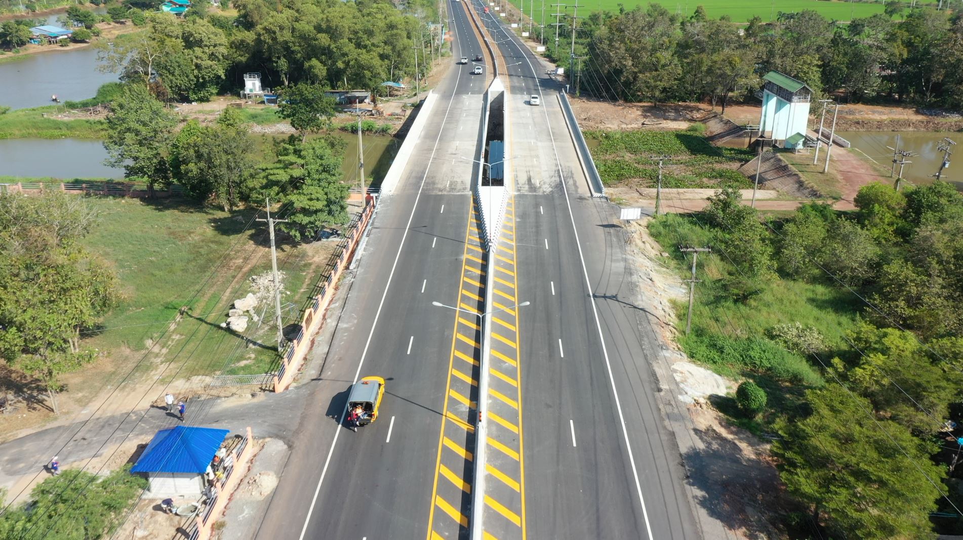 ทล.ขยายทางหลวงหมายเลข 3481 สายบ.หัวสะแก-บ.หัวไผ่  จ.ปราจีนบุรี เสร็จ รองรับจราจรเพิ่มขึ้น เสริมโครงข่ายคมนาคมภาคตะวันออกกับภาคอีสาน