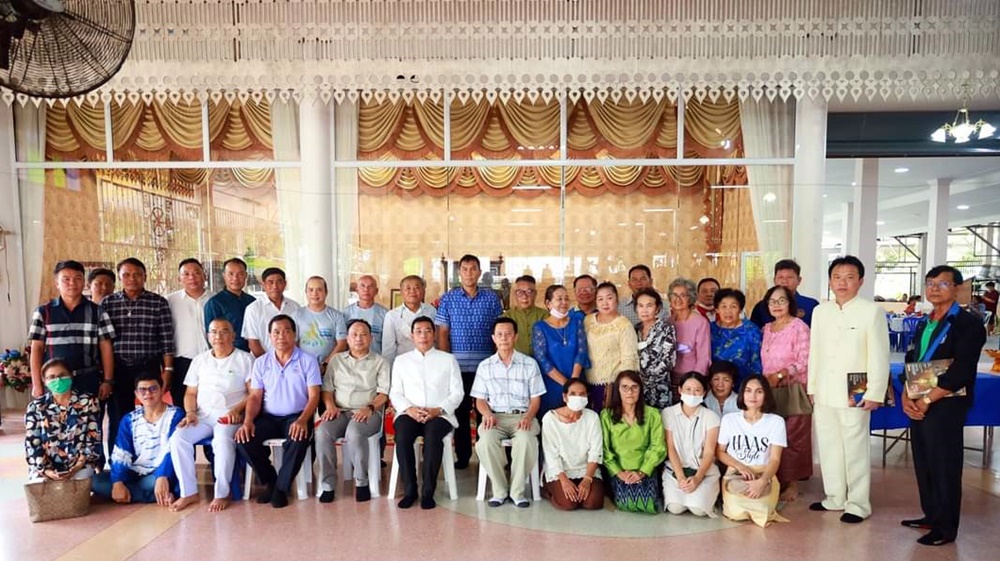 พ่อเมืองระยอง ร่วมทอดผ้าป่าสามัคคีสร้างห้องเกียรติยศวัดสมมติเทพถาปนาราม (วัดแหลมสน)