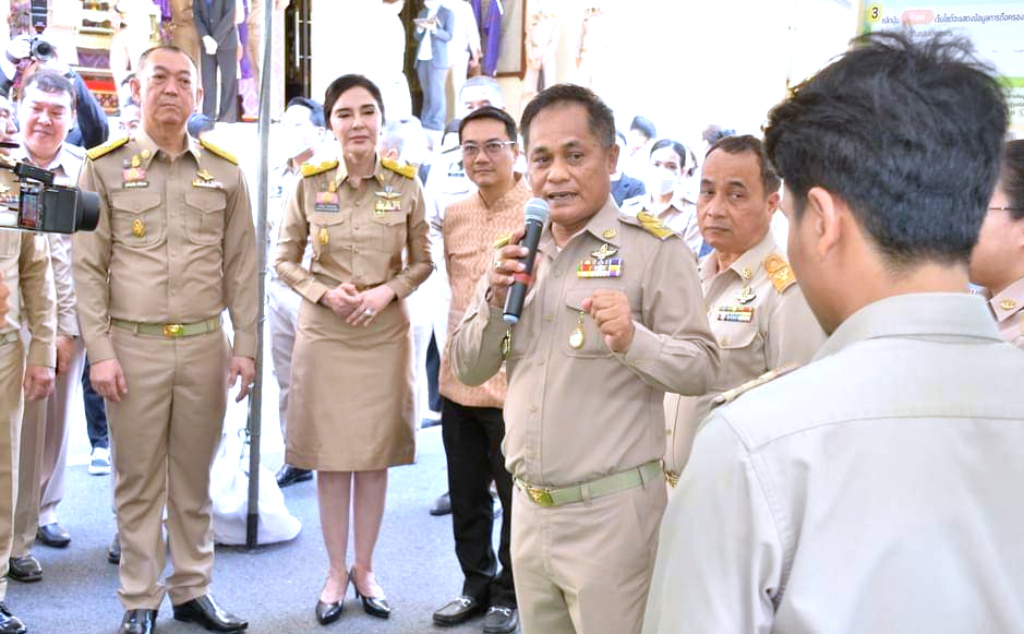 ผู้บริหาร ส.ป.ก. ร่วมรายงานผลดำเนินงาน "MOAC DIGITAL TRANSFROMATION" ในโอกาสครบ 131 ปี ก.เกษตรฯ 